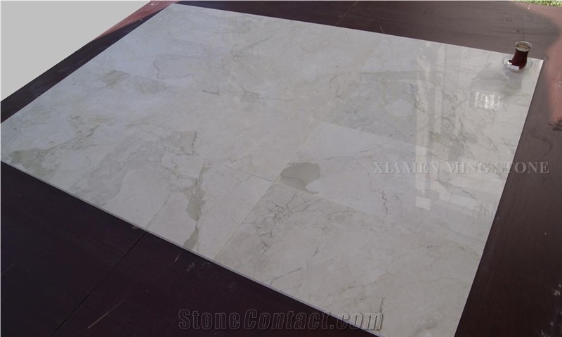 Breccia Emerald Beige Marble Machine Cutting Tiles Panel for Floor Covering,French Pattern for Interior Pattern Walling