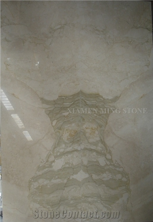 Breccia Emerald Beige Marble Machine Cutting Tiles Panel for Floor Covering,French Pattern for Interior Pattern Walling