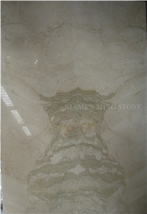 Breccia Emerald Beige Marble Machine Cutting Tiles Panel for Floor Covering,French Pattern for Interior Pattern Walling