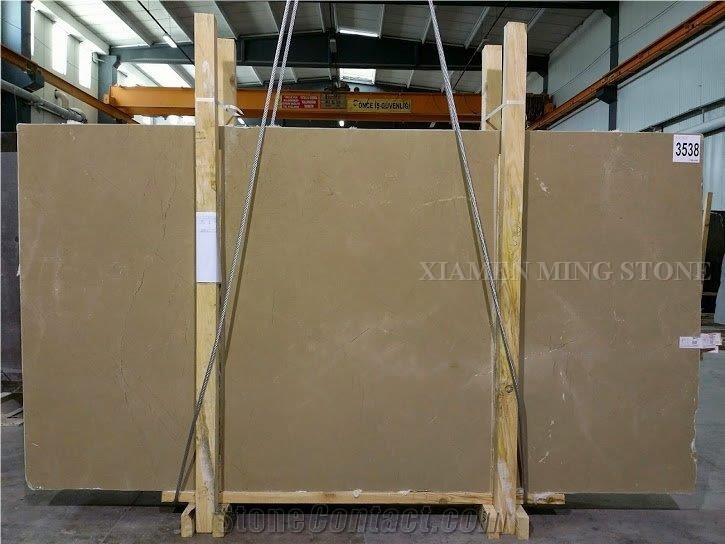Caffe Latte Beige Marble Polished Slabs,Machine Cutting Tiles Panel for Hotel Bathroom Floor Covering,Wall Cladding Skirting Pattern,Turkey Cream