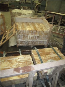 Giallo Siena Yellow Amarillo Marble Slabs Polished, Golden Marble Panel Machine Cutting Tiles for Interior Wall Cladding,Floor Covering