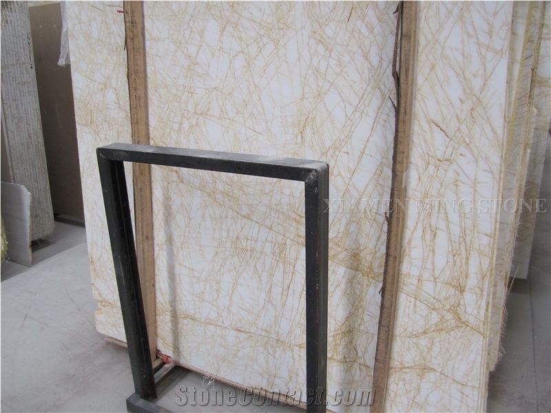 Golden Spider Arachnia Polished Marble Slabs Machine Cutting Tiles,Panels for Hotel Floor Paving,Walling Tiles,Pattern Tiles