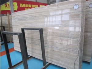 Imported Ocean Blue Silver Travertine Slabs
