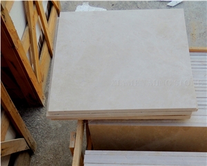 Moon Ivory Beige Cream Marble Project Tiles Polished, Panel Machine Cutting French Pattern Wall Covering Slabs