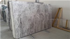 Mystic Grey Marble Polished Slabs,Machine Cutting Panel Tiles for Wall Cladding,Hotel Lobby Floor Covering