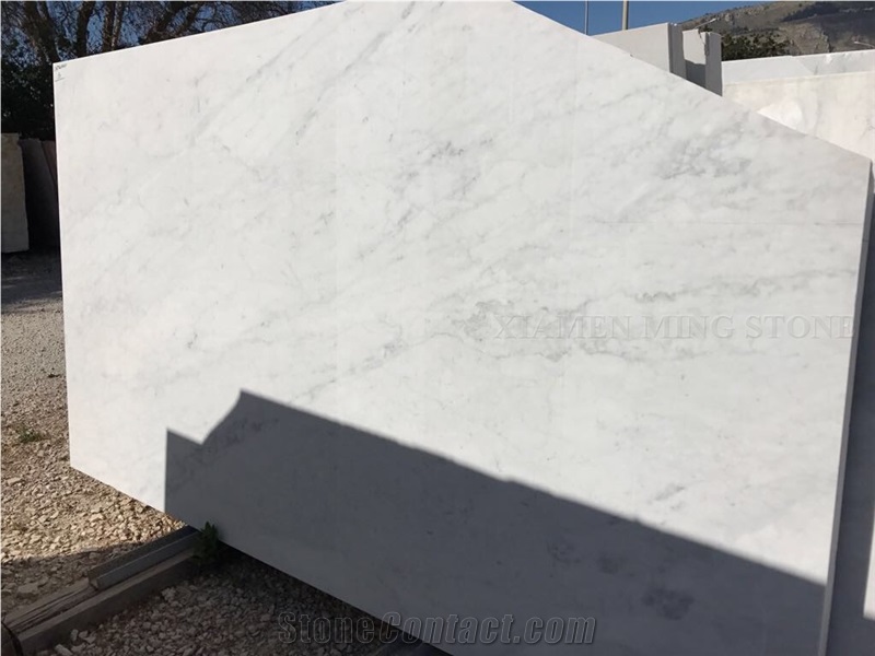New Statuario White Marble Project Tiles Polished,Panel Machine Cutting French Pattern Wall Covering Slabs,Flooring Tiles