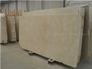 Platino Beige Limestone Polished Machine Cutting Tiles Fpr Interior Walling,Floor Covering Pattern Slabs