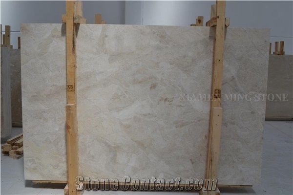 Polished Princeless Crystal Ice White Marble Project Slab, Cream Marble Tiles Bathroom Walling,Floor French Pattern