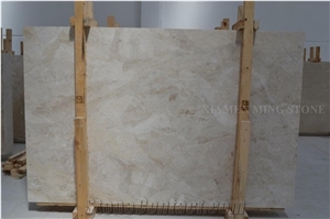 Polished Princeless Crystal Ice White Marble Project Slab, Cream Marble Tiles Bathroom Walling,Floor French Pattern