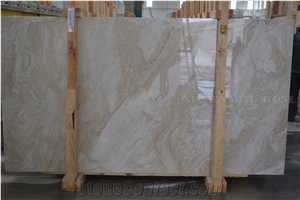 Polished Princeless Crystal Ice White Marble Project Slab, Cream Marble Tiles Bathroom Walling,Floor French Pattern