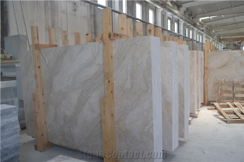Polished Princeless Crystal Ice White Marble Slab, Tiles Bathroom Walling,Floor Paving French Pattern