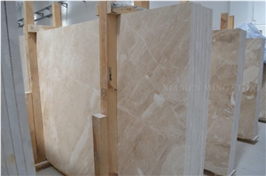 Project Slab Princess Beige Marble Slabs,Turkey Cream Panel Tiles for Floor Covering Hotel Walling Tiles Material