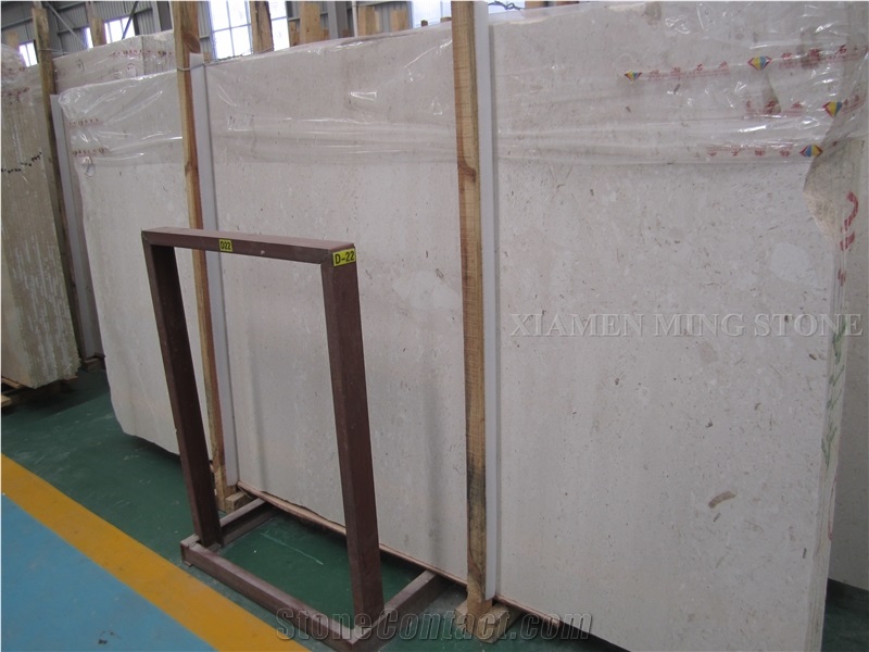 Zakinthos Greece Beige Seashell Coral Limestone Honed Slabs for Exterior Garden Floor Pattern,Cream French Pattern Tiles
