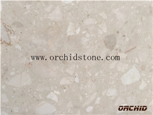 New Jura Beige Artificial Marble Slabs & Tiles,Compressed Marble Flooring Pavers,Artificial Stone,Manmade Marble Stone for Wall Cladding