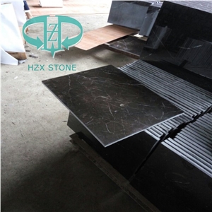 China St. Laurent Marble Slabs,Chinese Saint Golden Black Marble,Big Slabs & Cut to Size,Tiles,Floor & Wall Covering
