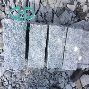 G601 Granite Cube Stone, Light Grey Granite Cobble Stone for Paving Outside