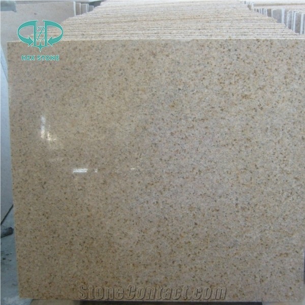 G682 Granite/China Yellow Rustic Paving Stone/Golden Sand/Sunset Gold Pineappled Yellow Granite for Landscaping Cubestone/Walkway Stones/Road Stone
