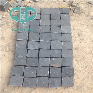 Zhangpu Black Basalt Cube Stone Natural Split for Walkway/Driveway/China Black Basalt Outdoor Paving