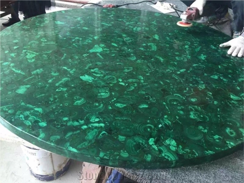Custom Design Furniture Semeprecious Stone Office Furniture Table