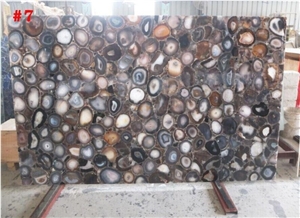 High Quality Factory Wholesale Semi Precious Gemstone Slab for Wall Decoration