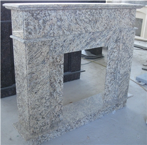 Interior Dectoration Handcarved Natural Stone Sculpture Fireplace/ Marble Fireplace