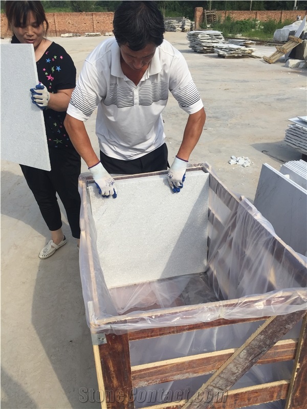 Natural Grey Quartzite Flooring Tiles,Flamed Surface White Quartzite Wall Corveing Tiles