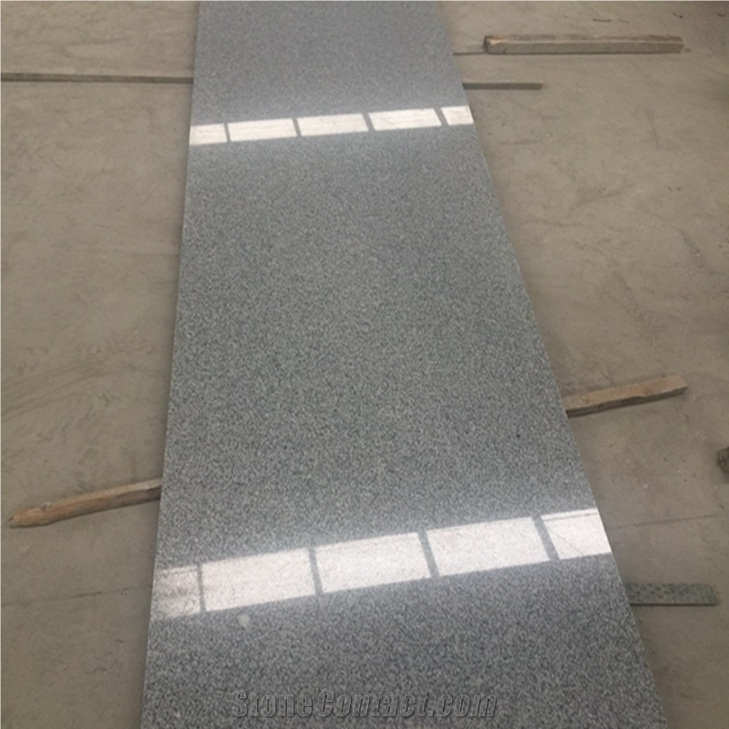 G603 Granite Kitchen Countertops/Sesame White Worktops/China Grey Vanity Top/Bianco Crystal Island Top,Bullnose Edge,Backsplash,Sink Cut,Cheap Price