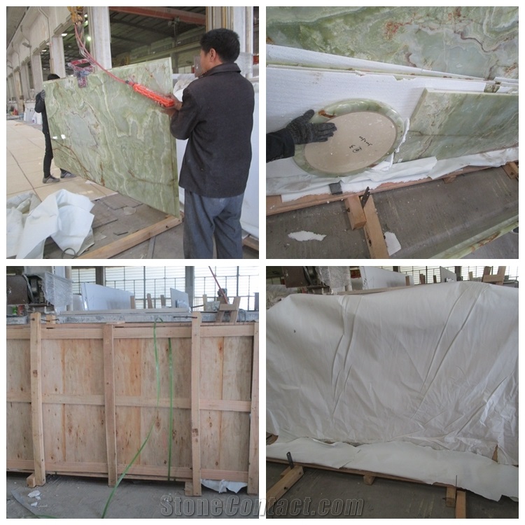 Green Onyx Countertops Natural Polished Kitchen ,Bartop,Worktops Price