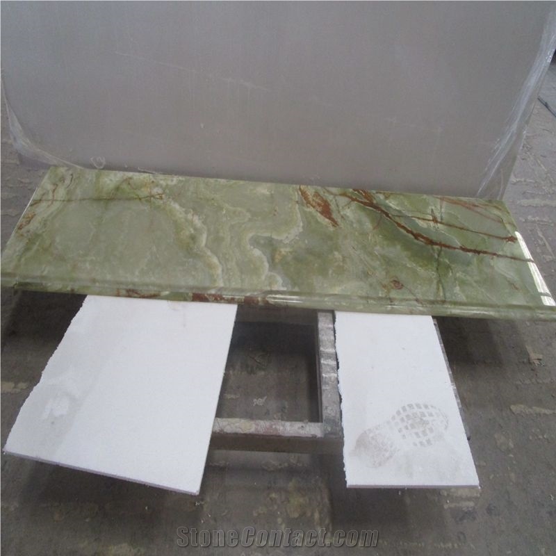 Green Onyx Countertops Natural Polished Kitchen ,Bartop,Worktops Price