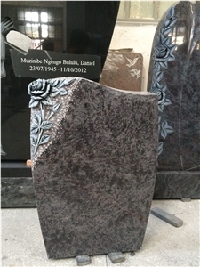 2017 Pink Granit Rose Monument, Headstones Gravestone, Tombstone Good Design Cheap Engraved Stone