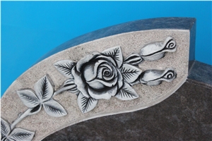 Bahama Blue Monument Orion Headstone Granit Tombstone Rose Gravestone Polupar Monuments High Quality Headstones Cost-Effective Tombstones New