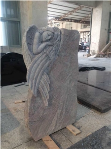 China Good Quality Angel Headstone, Western Style Headstones Monument Design, Upright Monuments Gravestone Engraved Pet Gravestone Tombstones
