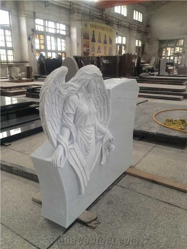 Haobo Stone Company Ltd Specialize in Providing High Quality Stone Products, Especially for Hand Made Carvings, Headstone Monument Gravestone Angel