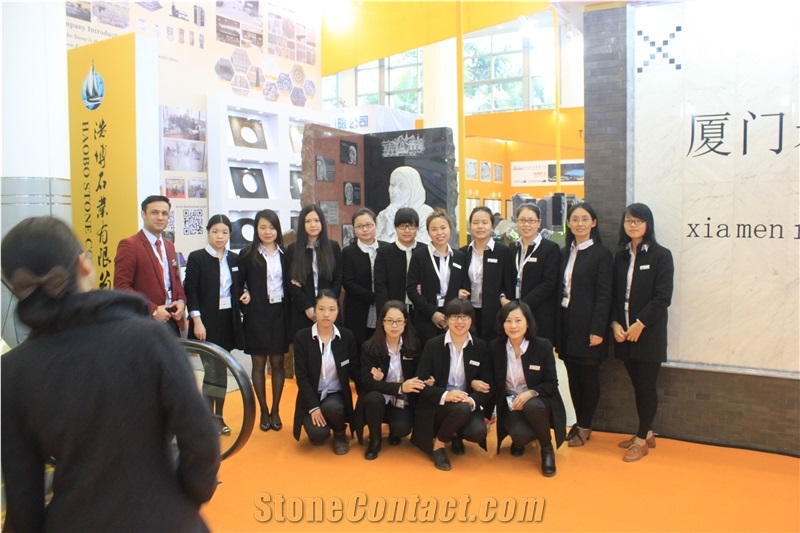 High Quality Good Service Custom Wholesale Price Unique Haobo Natural Stone Chinese Quarry Orion Granite Carving Headstone Designs for Cemetery