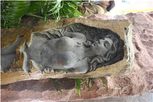High Quality Good Service Custom Wholesale Price Unique Haobo Natural Stone Chinese Quarry Orion Granite Carving Headstone Designs for Cemetery