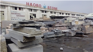 Polished Natural Stone Himalayan Blue Granite Tombstones