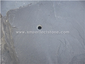 6-8mm Thickness Roof Slate Tiles,Cheap Slate Roof Tiles,Irregular Shaped Slate Tile for Roof Slate Price