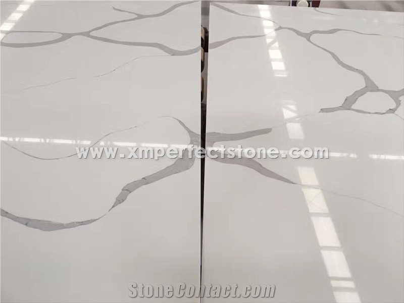 Hot Sale Quartz Stone Slabs,Calacatta White Quartz Stone Artificial Stone Slabs,Calacatta Quartz Stone,Calacatta Bianco Quartz Tile