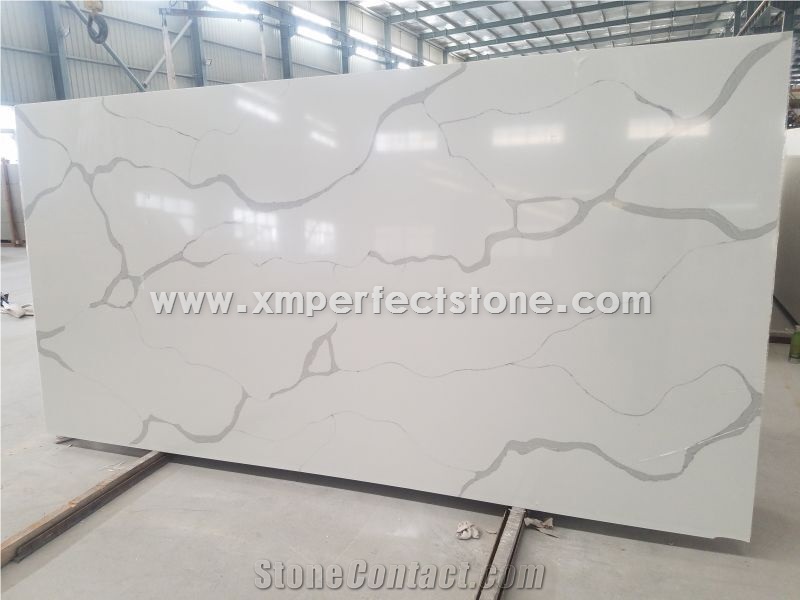 Hot Sale Quartz Stone Slabs,Calacatta White Quartz Stone Artificial Stone Slabs,Calacatta Quartz Stone,Calacatta Bianco Quartz Tile