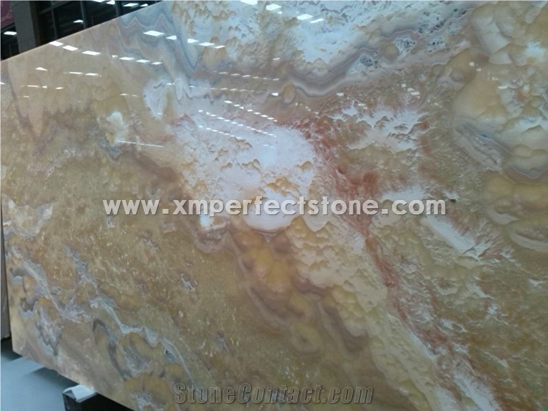 Landscape Painting Onyx Slab for Wall Covering,Landscaping Scenery Slab,Landscaping Grey Onyx Slab,Landscape White Painting Onyx Slab