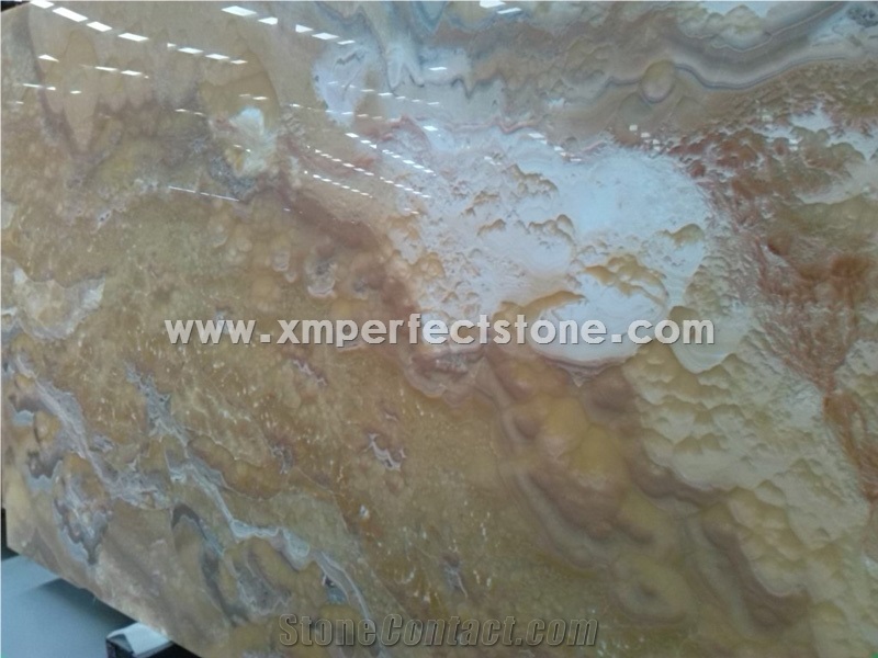 Landscape Painting Onyx Slab for Wall Covering,Landscaping Scenery Slab,Landscaping Grey Onyx Slab,Landscape White Painting Onyx Slab
