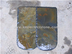 Rusty Roofing Tiles,Rectangle,U Shape,Fish Scale Roof Tiles,6-8 Thickness Roofing Covering