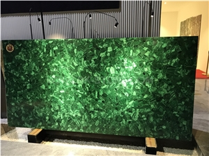 Green Agate Semiprecious Slab/ Gemstone Tiles/ Precious Stone Slabs/Semiprecious Stone Tiles/ Semi Precious Stone Panels