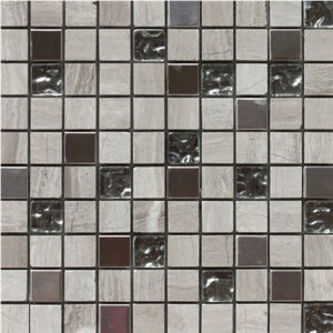 Mosaic Big Travertine Mix Mosaic Tile 300x300,Brown Travertine Decoration for Wall Clading Mosaic Big Travertine Mix Mosaic Tile 300x300,Brown Travertine Decoration for Wall Clading