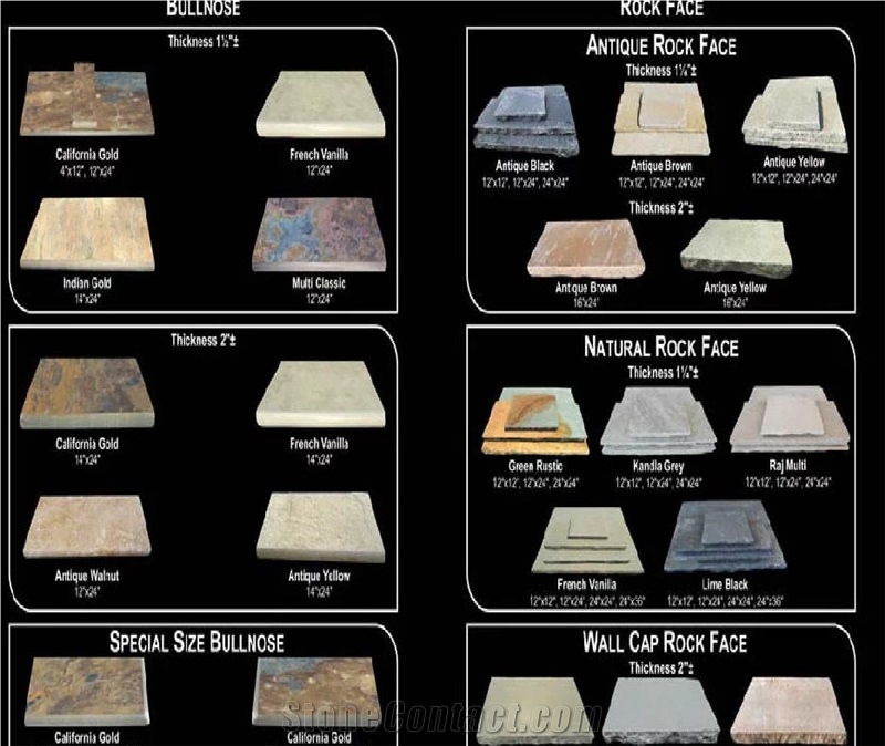 Pool Coping and Wall Caps