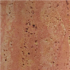 Pink Travertine Slab Tiles Iran