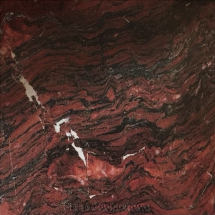 Rosso Rubino Stazzema Mabrle Slabs Tiles