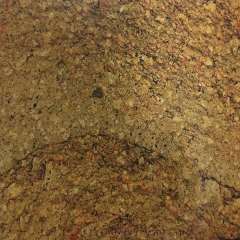 Trachite Giallo Venata Slabs Tiles