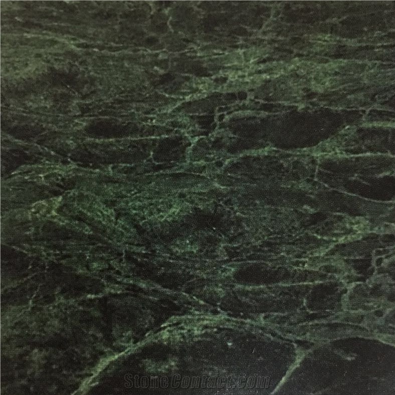 Verde Guatemala Marble Slabs Tiles