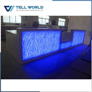 High Modern Pure Acrylic Restaurant Bar Counter Design High Modern Pure Acrylic Restaurant Bar Counter Design